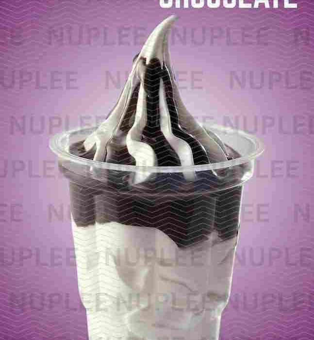 Anuncio - Sundae de vainilla con chocolate